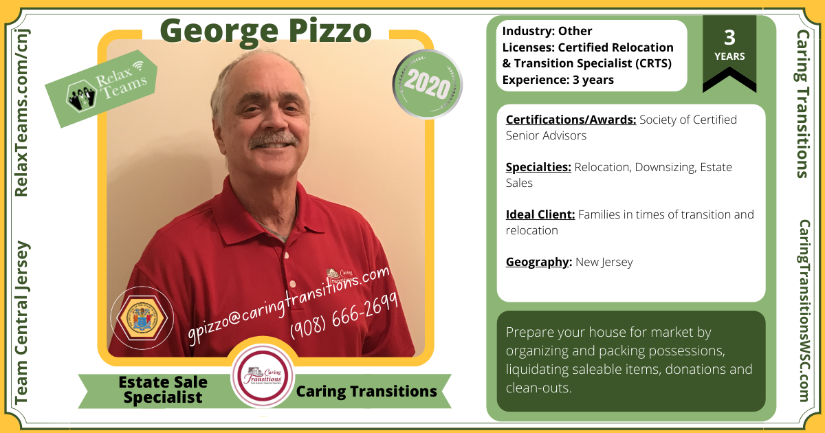 George Pizzo - Caring Transitions of Somerset County