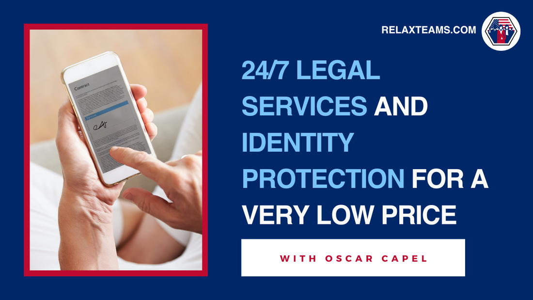 24/7 Legal Services and Identity Protection for a Very Low Price