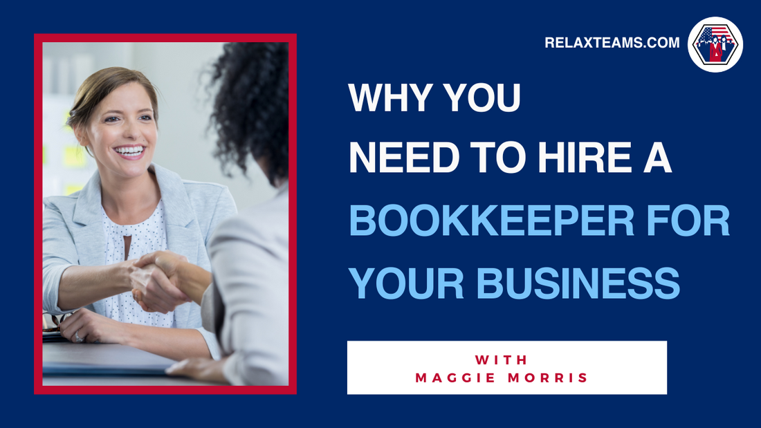 The benefits you can get when you hire a bookkeeper for your business.