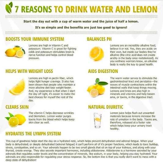 The Gold in Lemon Water.