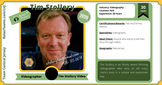 Tim Stollery - Videographer