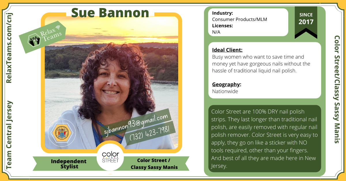 Photo and Details of Sue Bannon