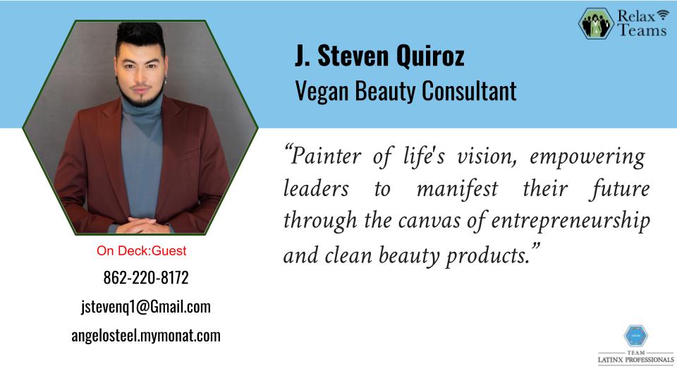 Ask Steven J Quiroz- Vegan Beauty Consultant