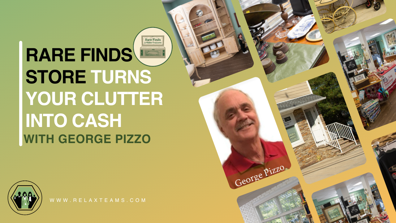 Presentation on How to Turn Your Clutter into Cash by Rare Finds and Hidden Treasures New Jersey