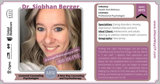 Photo and Details of Dr. Siobhan Berger