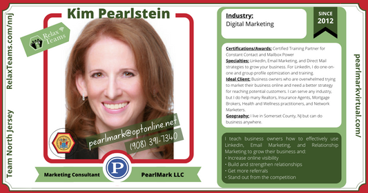 Photo and Details of Kim Pearlstein